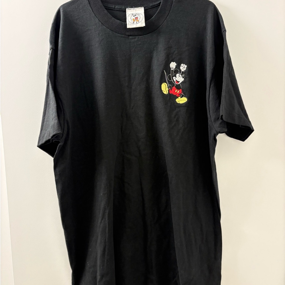 Vintage single stitch Disney Black Mickey Mouse Men's T-Shirt